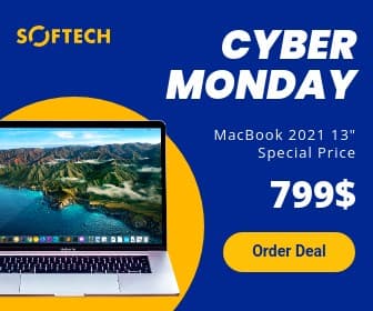 Cyber Monday MacBook 2021 Deal Large Rectangle