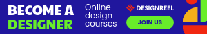 Become a Designer Colorful Online Courses Mobile Banner