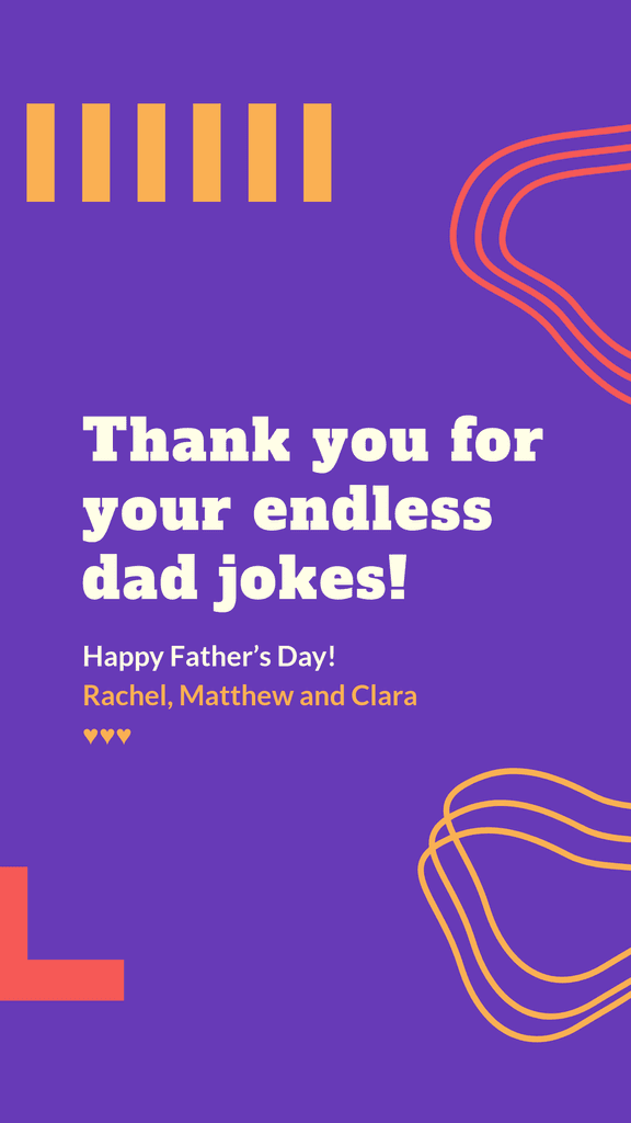 Thank You Father's Day Jokes