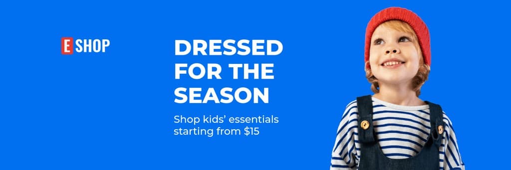 Dress Kids For The Season X Header