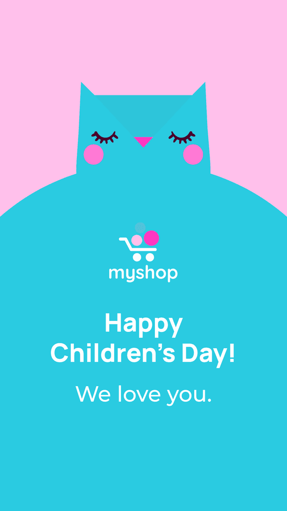 Happy Children's Day Blue Owl