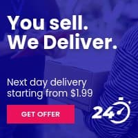 Next Day Delivery Service Small Square