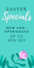 Easter Specials New Egg-sperience Vertical Banner