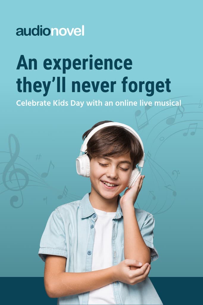Kids Day Online Musical Pinterest Pin Tall