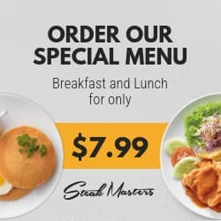 Special Menu Breakfast and Lunch Square