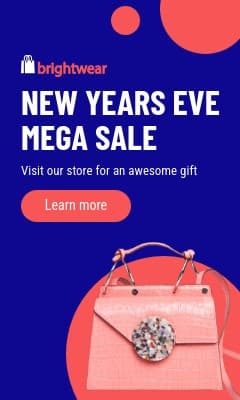 New Year Mega Sale with Awesome Gift Vertical Rectangle