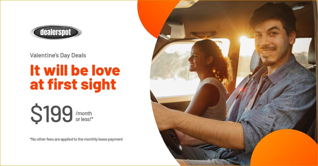 Love at First Sight Car Deals Facebook Sponsored Message