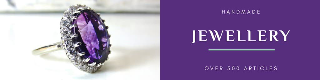 Handmade Purple Jewelry Etsy Cover Etsy Big Shop Banner