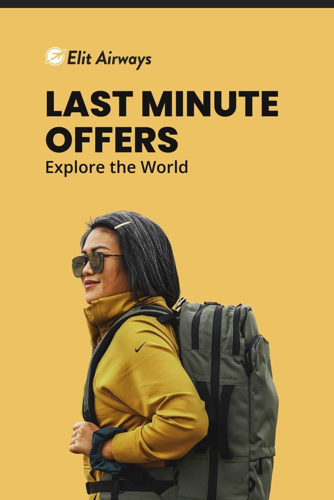 Last Minute Offers to Explore the World Pinterest Pin Tall