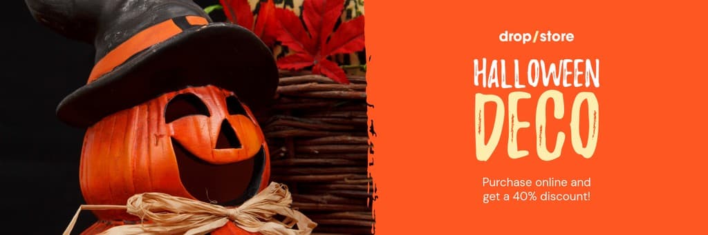 Halloween Deco Online Discount X Header