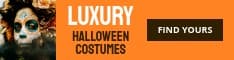 Luxury Quality Halloween Costumes Half Banner