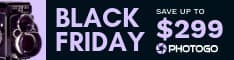 Black Friday Photography Savings