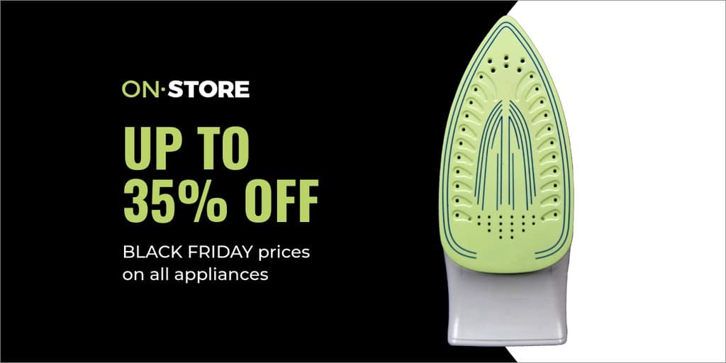 Black Friday Prices on all Appliances X Image Post