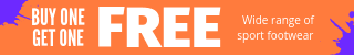 Wide Range Sport Footwear BOGO