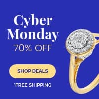 Cyber Monday Engagement Ring Deals Small Square