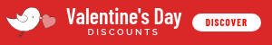 Valentine's Day Bird Discounts Mobile Banner