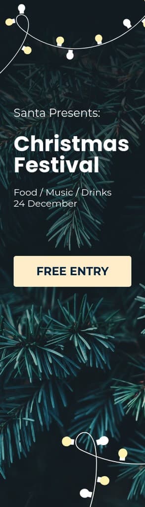 Santa Presents Christmas Festival Portrait