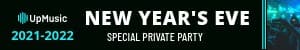 New Year's Special Private Party Mobile Banner