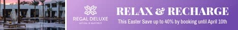 Relax and Recharge Easter Hotel Offer Main Banner