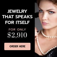 Elegant Necklace Pearls Only Small Square