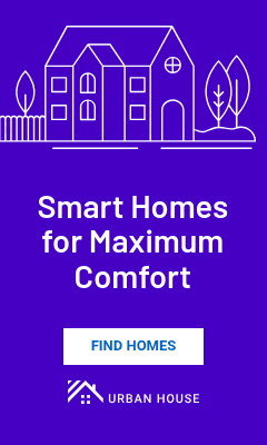 Line Art Smart Homes Vertical Rectangle