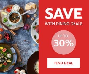 Save Money with Dining Deals Inline Rectangle