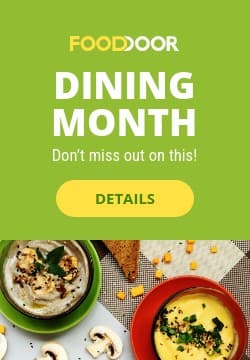 FoodDoor Dining Month Offer Triple Widescreen