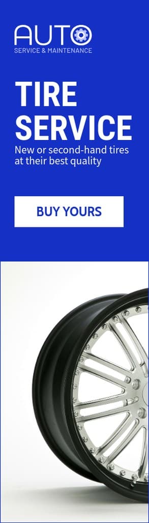 Best Quality Car Tire Service Animated Portrait