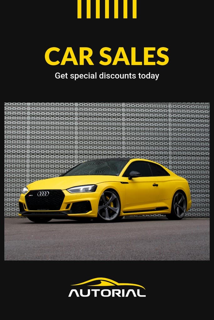 Special Car Sale Discounts Animated