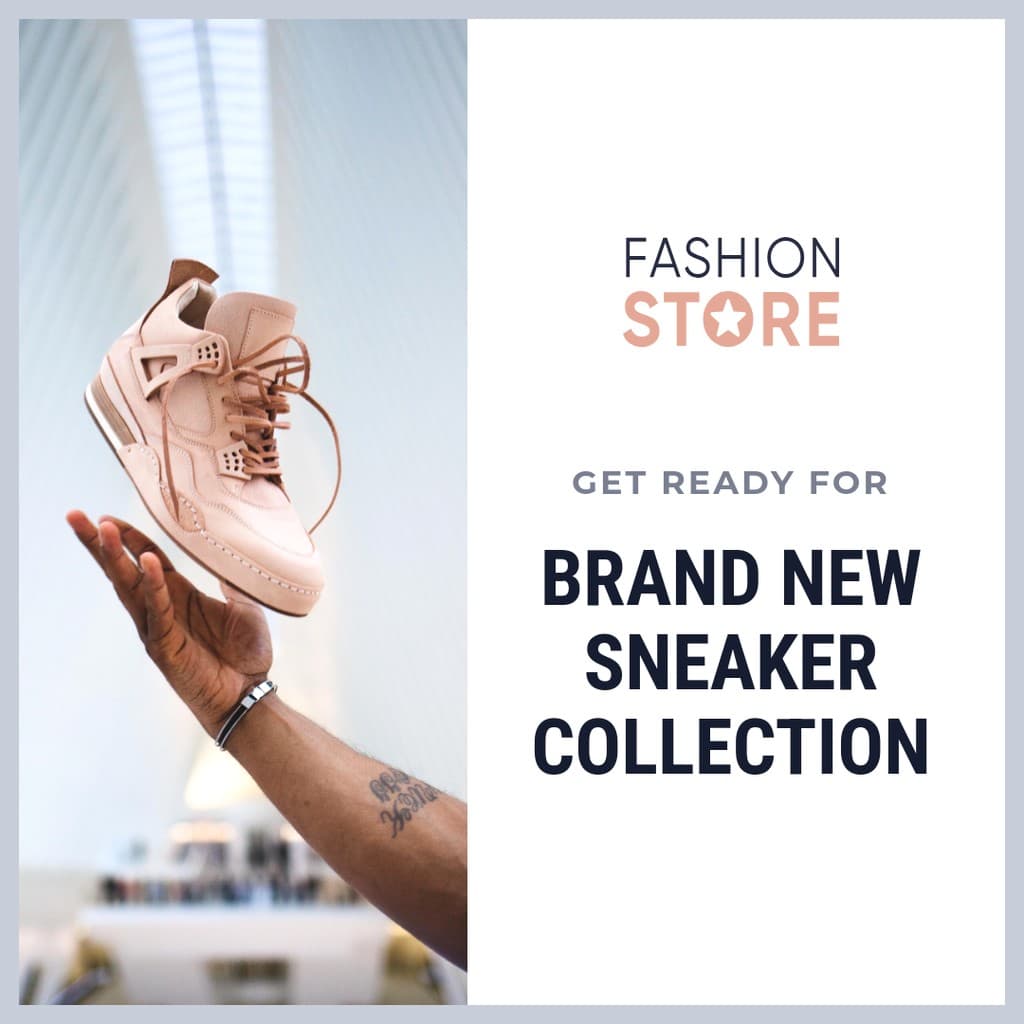 Brand New Sneaker Collection Instagram Post