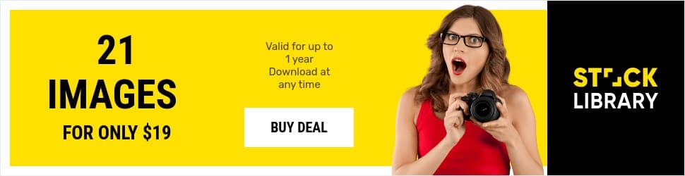 Yellow Image Stock Library Billboard
