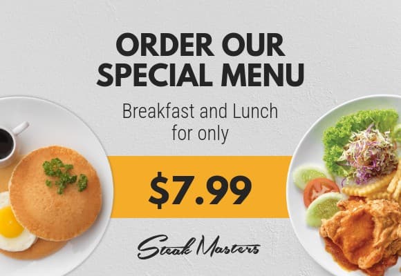 Special Menu Breakfast and Lunch Netboard