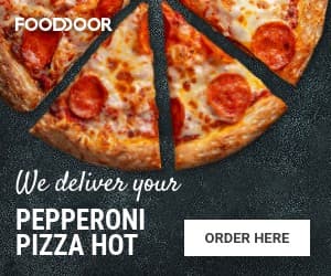 Pepperoni Pizza Delivery FoodDoor Inline Rectangle