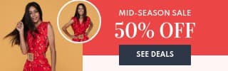 Fashion Store Mid-Season Sale Large Mobile