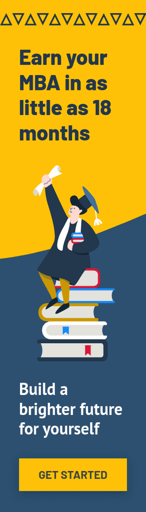 Earn your MBA Degree Portrait