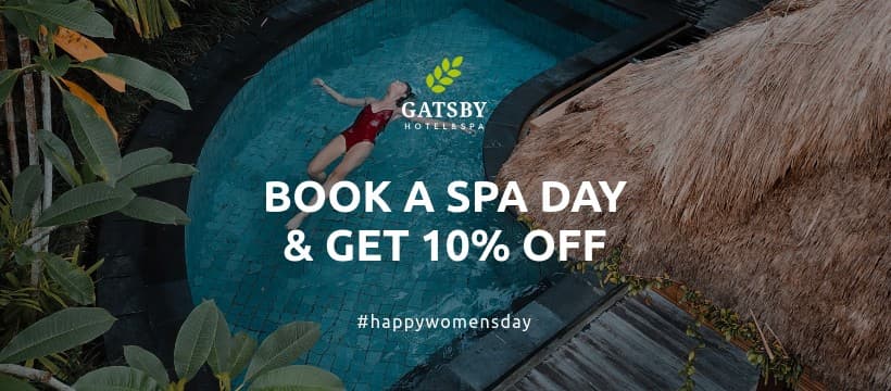 Book a Spa on Women's Day Facebook Cover
