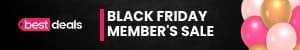 Black Friday Members Sale Mobile Banner