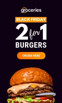 Black Friday 2 for 1 Burgers