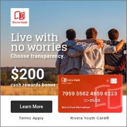 Rivera Bank Youth Card Square