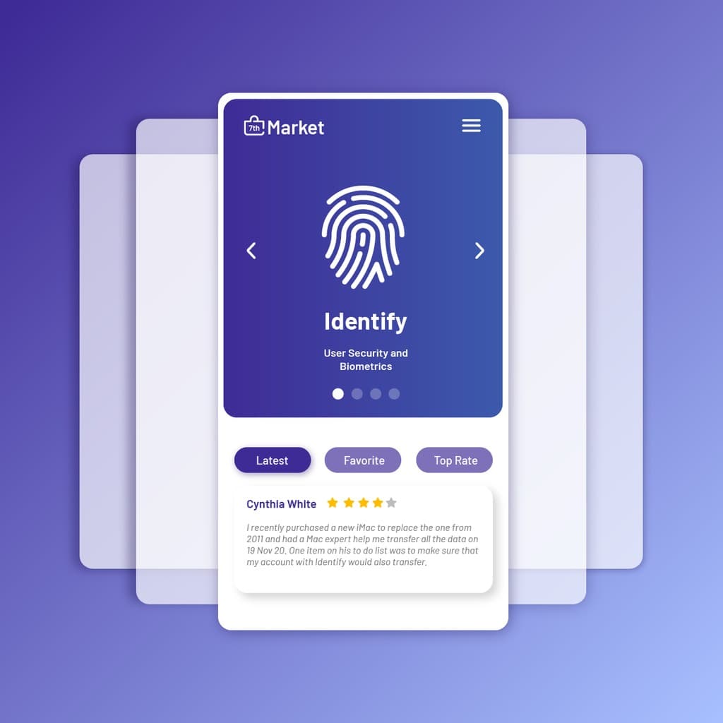 Biometrics Security Software Responsive Square Responsive Square Art