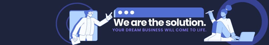 We Are The Solution Business Linkedin Page Cover Linkedin Page Cover