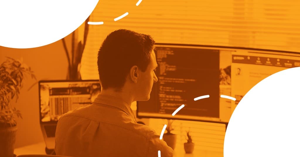 Orange Coding Skills Software Responsive Landscape Responsive Landscape Art