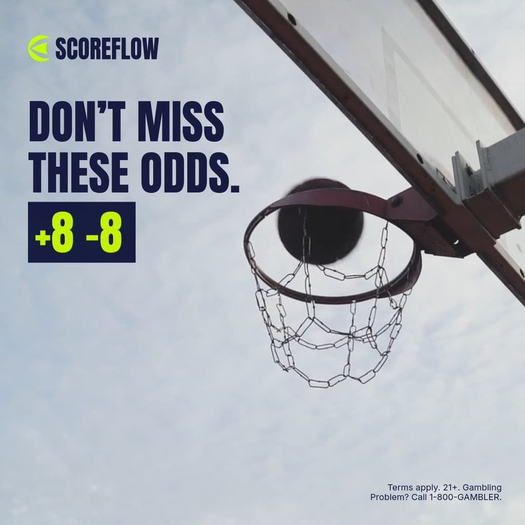Don’t Miss Odds Basketball Scoreflow Betting Video Facebook Square Post