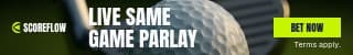 Live Game Parlay Golf Scoreflow Betting Animated Mobile Leaderboard