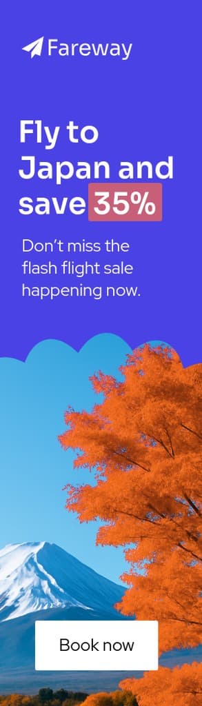 Fly to Japan and Save with Fareway Animated Portrait