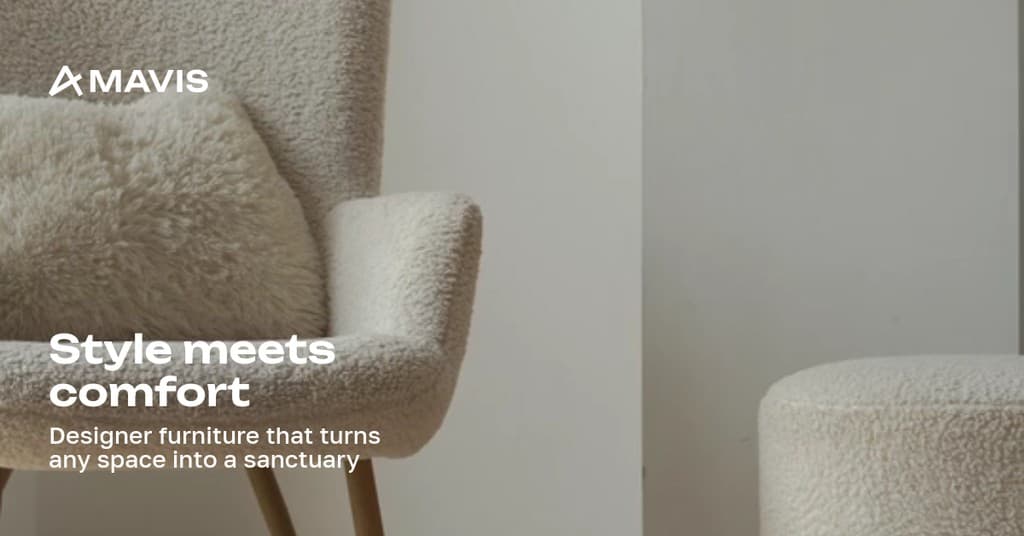 Style Meets Comfort Mavis Furniture Video Facebook Sponsored Message