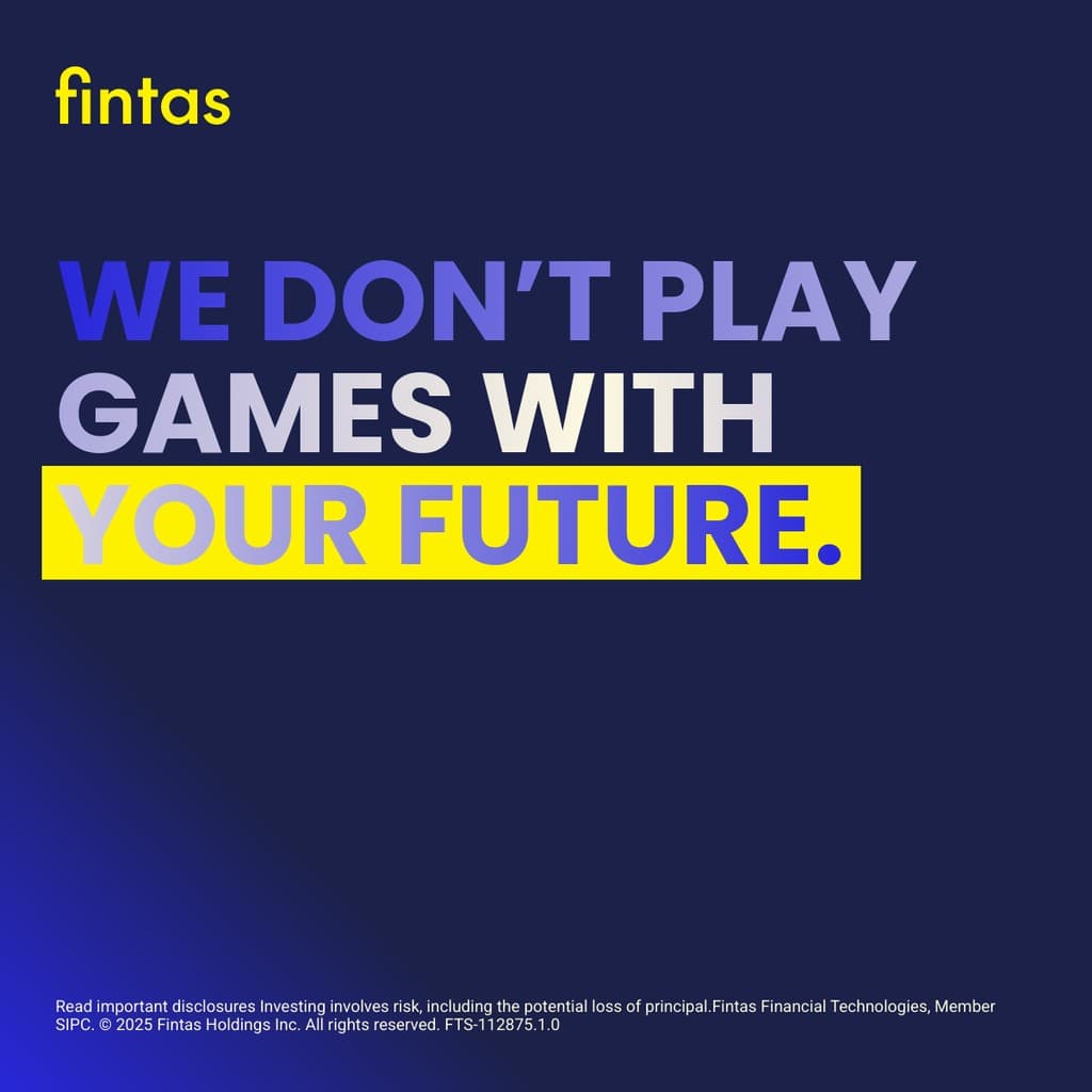 No Games with Your Future Fintas Finance Animated Facebook Square Post