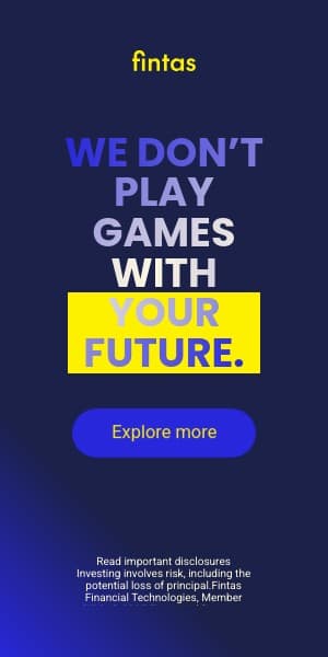 No Games with Your Future Fintas Finance Animated Half Page