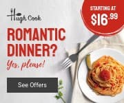 Valentine's Day Romantic Dinner Please Small Rectangle