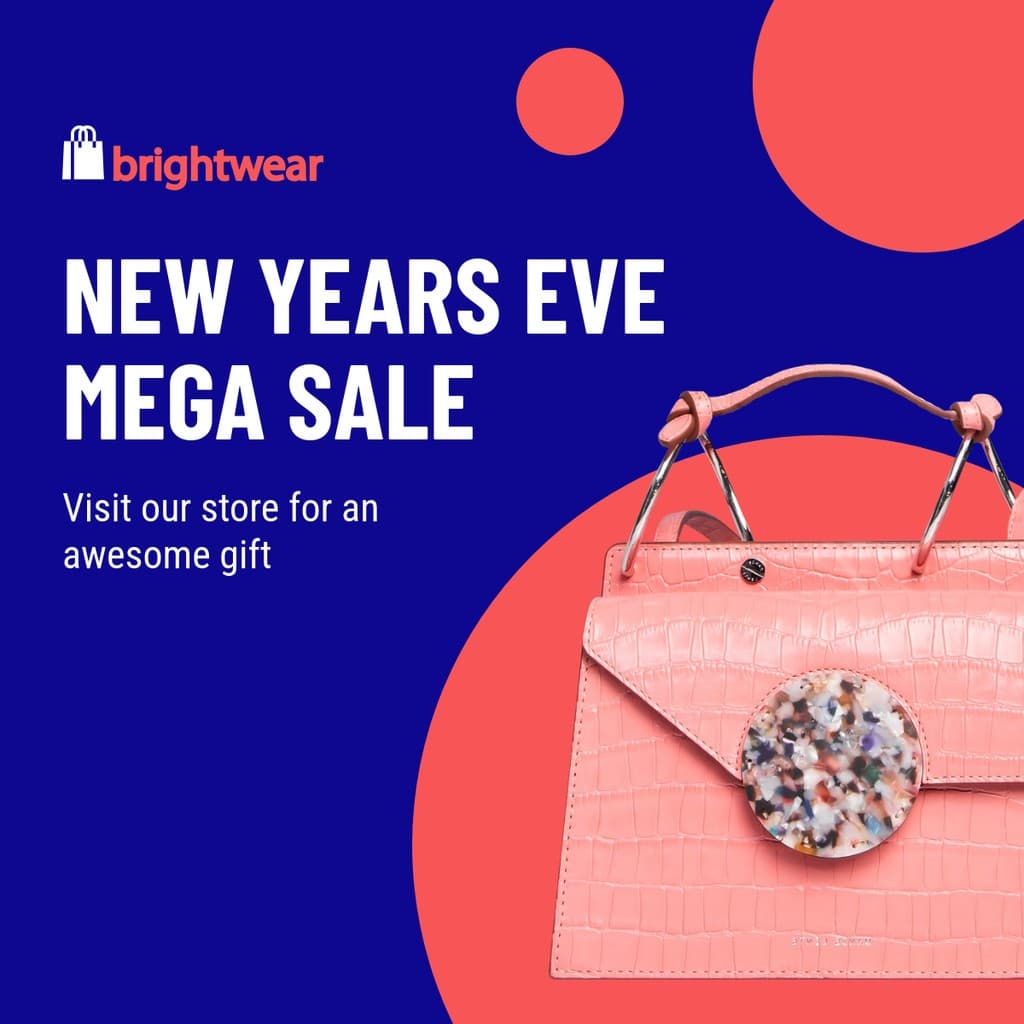 New Year Mega Sale with Awesome Gift Facebook Square Post